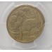 AUSTRALIA 2000 . ONE 1 DOLLAR COIN . ERROR . MULE . STRUCK ON TEN 10 CENTS